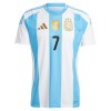 Camiseta de fútbol Argentina De Paul 7 Primera Equipación 2024 - Hombre